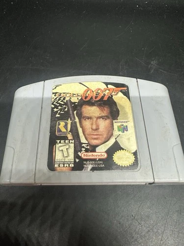 New ListingGoldenEye 007 (Nintendo 64, 1997) Authentic N64 Game Tested Works