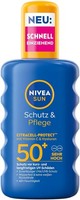 Nivea Sun Schutz & Pflege Sonnenspray Lsf 50+, Wasserfestes Sonnencreme Spray