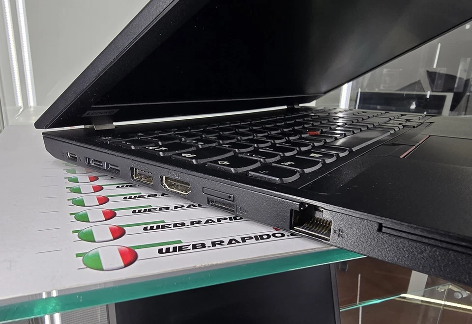 NOTEBOOK LENOVO THINKPAD L580 15.6" i5-7200U RAM 8GB DDR4 SSD 256GB FHD WIN11 - Immagine 4 di 4