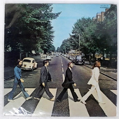 BEATLES ABBEY ROAD APPLE AP8815 Japan RED VINYL VINYL LP