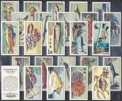 **GROSSEINKAUF 20 SETS** EMPSON (TEE) - WONDERS OF THE DEEP (20x 25 KARTEN) HERVORRAGENDER ZUSTAND+++