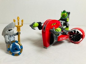 LEGO Atlantis 8056 Monster Crab Clash, 8057 Wreck Raider, 7976 Ocean Speeder