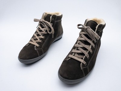 LEGeRO Damen Sneaker Freizeitschuh Stiefelette grau Gr. 40,5 EU Art. 36743-50