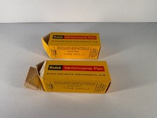 2 Rolls of rare vintage Kodak Verichrome Pan Film VP 120 - Expired in FEB 1965