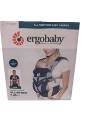 Ergobaby Omni 360 Cool Air Mesh All Carry Positions Baby Carrier - Carbon Gray