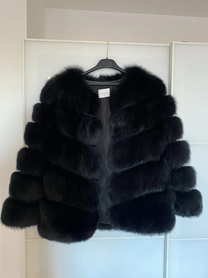 100% Fur Fox Coat - Image 2 of 4