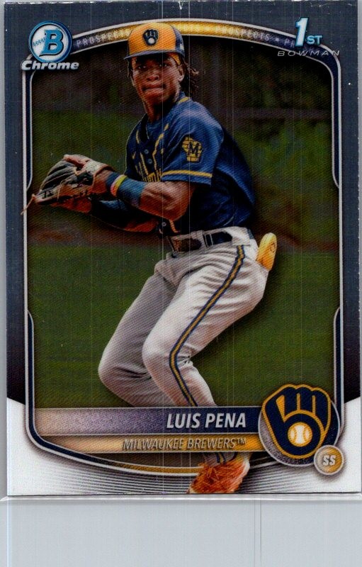 2025 Bowman #BCP-38 Luis Pena Chrome Prospects