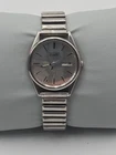 Seiko Quartz Men’s Watch Day Date Stainless Steel Vintage Japan Made