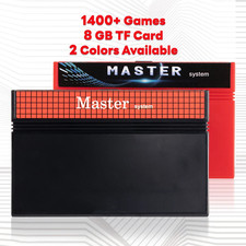 Master System 1400 in 1 Game Cartridge for USA EUR SEGA with 8GB TF Card Master image