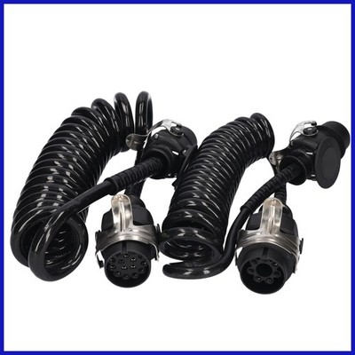 Elektrowendel Set 24V 7pol + 15 pol 3,8m LKW Anhänger Auflieger EBS ABS NFZ ADR