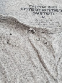 Vintage Super Mario Bros T Shirt Mens Medium Nintendo NES Club Video Game