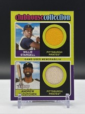 2024 Topps Heritage - Willie Stargell/Andrew McCutchen - Dual Relic /75 Pirates