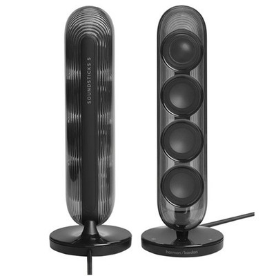 Harman Kardon SoundSticks 5 Bluetooth Speaker Black/White - No
