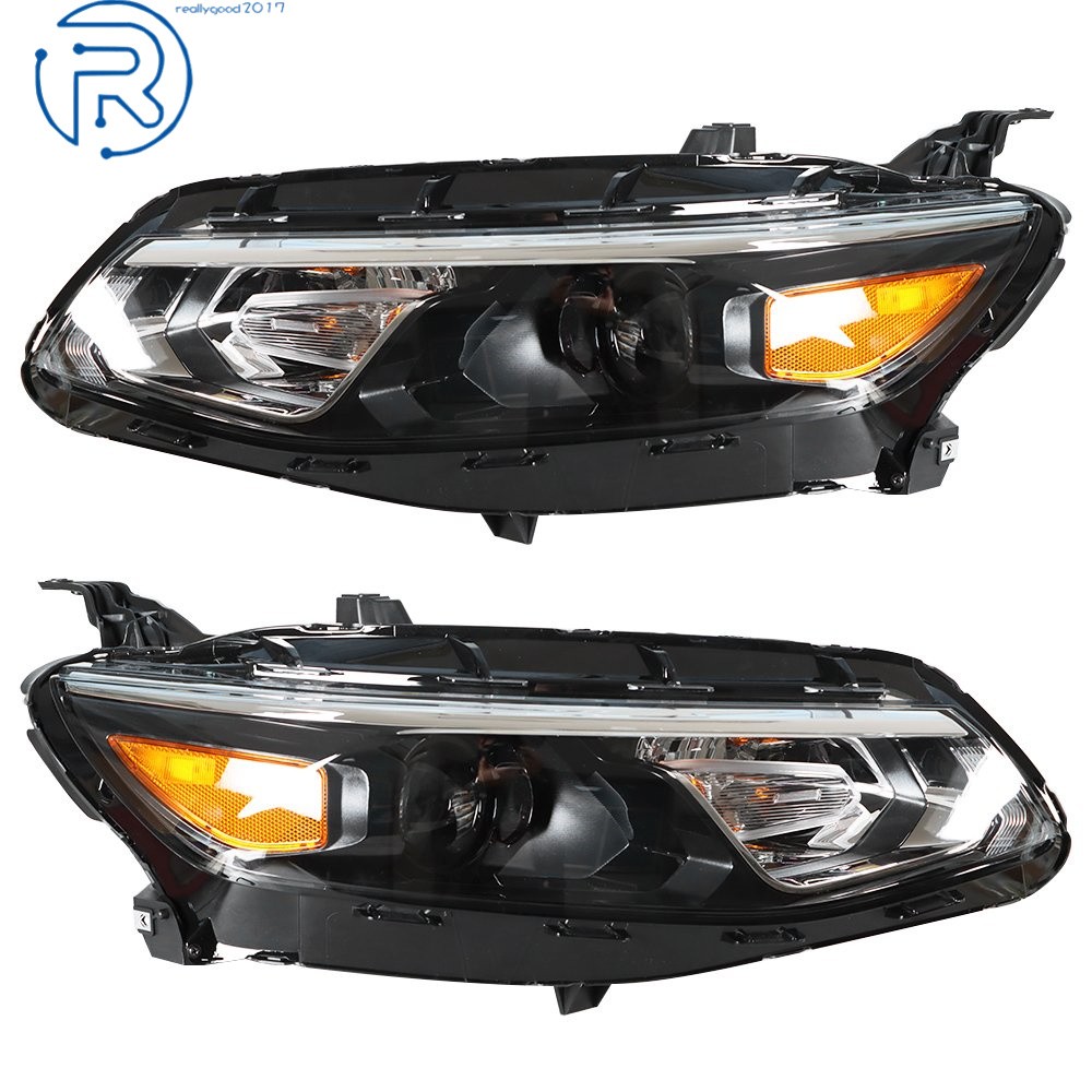 For Chevrolet Malibu 2016 2017 2018 Left+Right Projector Headlights Assy Halogen