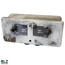 Virgin Atlantic Boeing 747 Aircraft Cargo Control Switch Panel