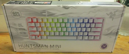 Razer Huntsman Mercury Mini Wired 60% Optical Gaming Keyboard