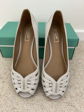 Marks And Spencer Footglove Ladies Leather Dolly Shoes