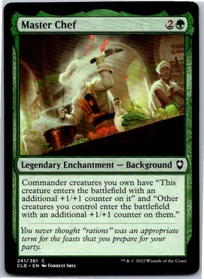 Master Chef C 241 Commander Legends: Battle for Baldur's Gate NM