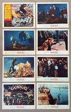 GORGO Godzilla 1961 ORIGINAL 11x14 LOBBY CARD SET of 8