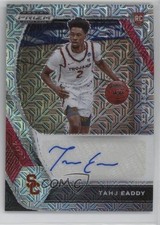 2021-22 Panini Prizm Draft Picks Mojo 6/25 Tahj Eaddy #DP-TEA Auto 17hw