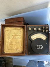 Antique Amp Meter 370 Vintage Industrial 39084 Weston Volt Meter