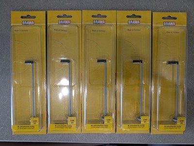 BRAWA HO Rectangular Head Light #5280 Lot of 5