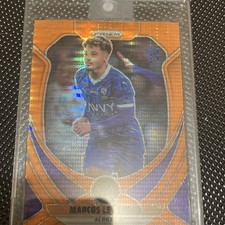 Panini 2025 Prizm Orange Prizm Marcos Leonardo #15 Al Hilal /149 Soccer