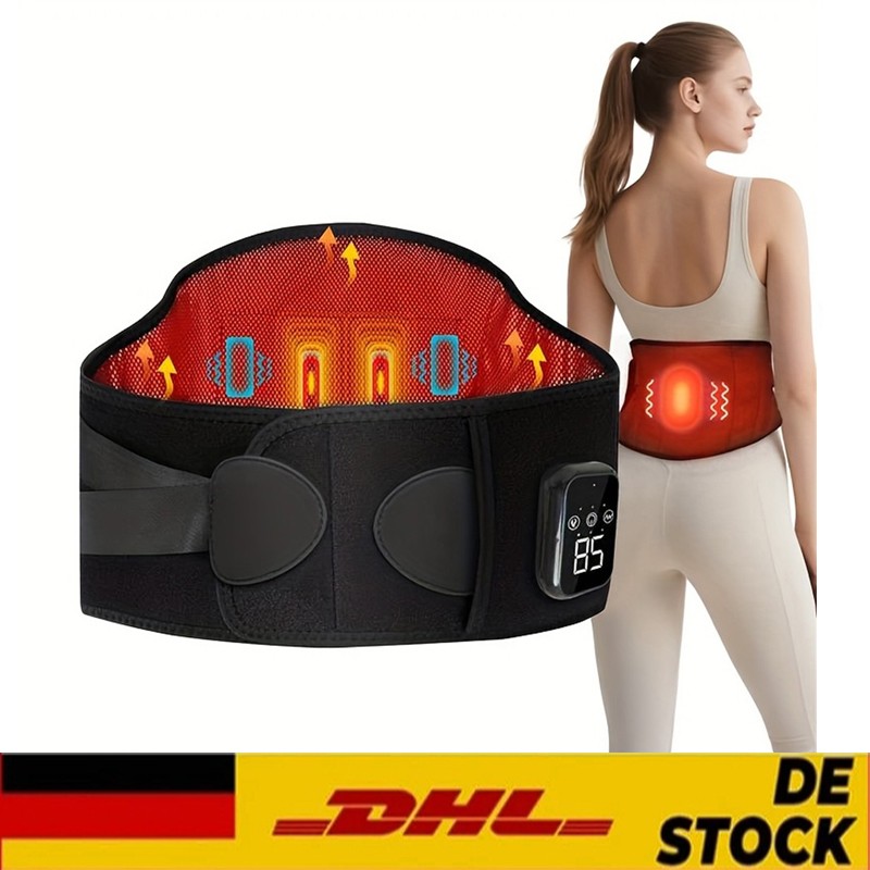 Heizgürtel Wärmegürtel elektrisch Heizkissen Wärmekissen Bauch Rückenwärmer DE！