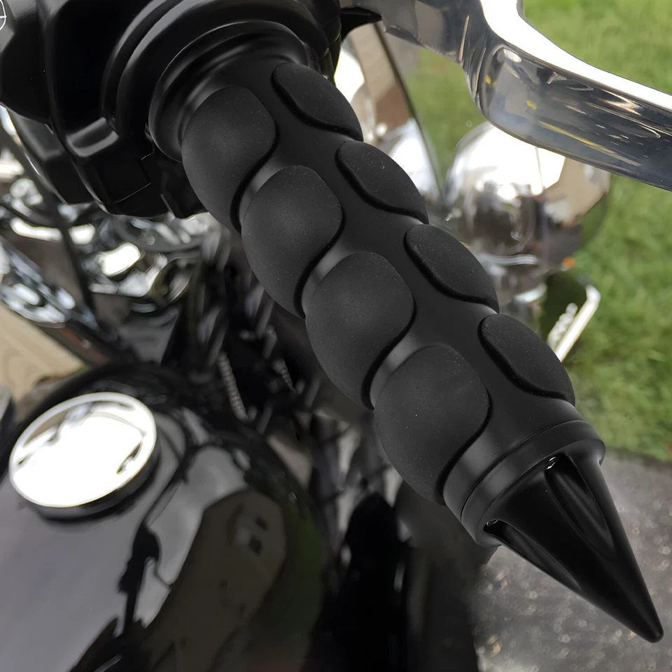Empuñaduras de manillar de motocicleta con clavos de 1" para Yamaha V Star XVS 250 650 950 1100 1300 Foto 4 de 4