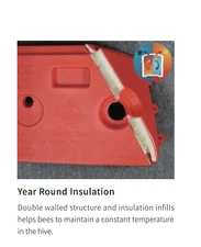 Unassembled DEEP 10 Frame Bee Hive Box Insulated FREE SHIPPING