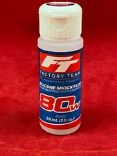 TEAM ASSOCIATED 80 WEIGHT SILICONE SHOCK OIL FLUID 5425 traxxas rc10 losi.   (B)