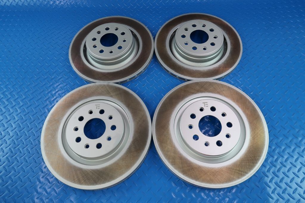 Maserati Levante front rear brake disc rotors smooth TopEuro #12040