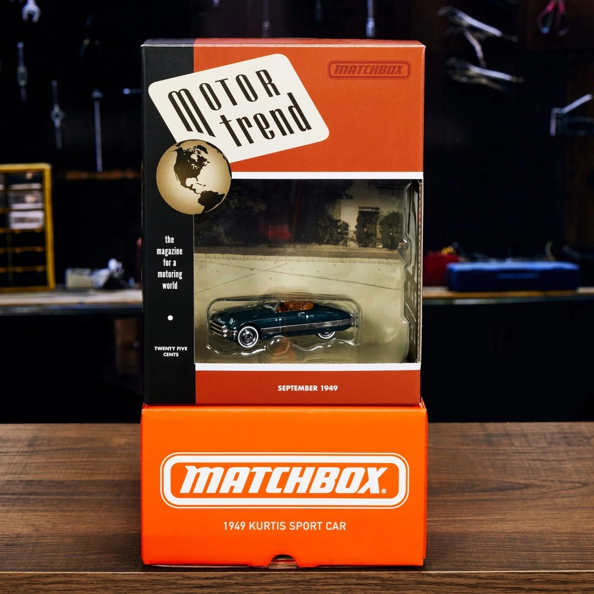 Matchbox Collectors Matchbox x Motor Trend 1949 Kurtis Sports Car