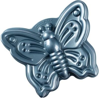 Nordic Ware Butterfly Kuchenform Silber