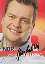 *NDR 2* Karta z autografem JENS MAHRHOLD