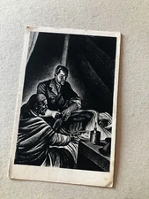 B) Cartolina militare Comitato Assistenza Medici in guerra n. 14 non viaggiata 