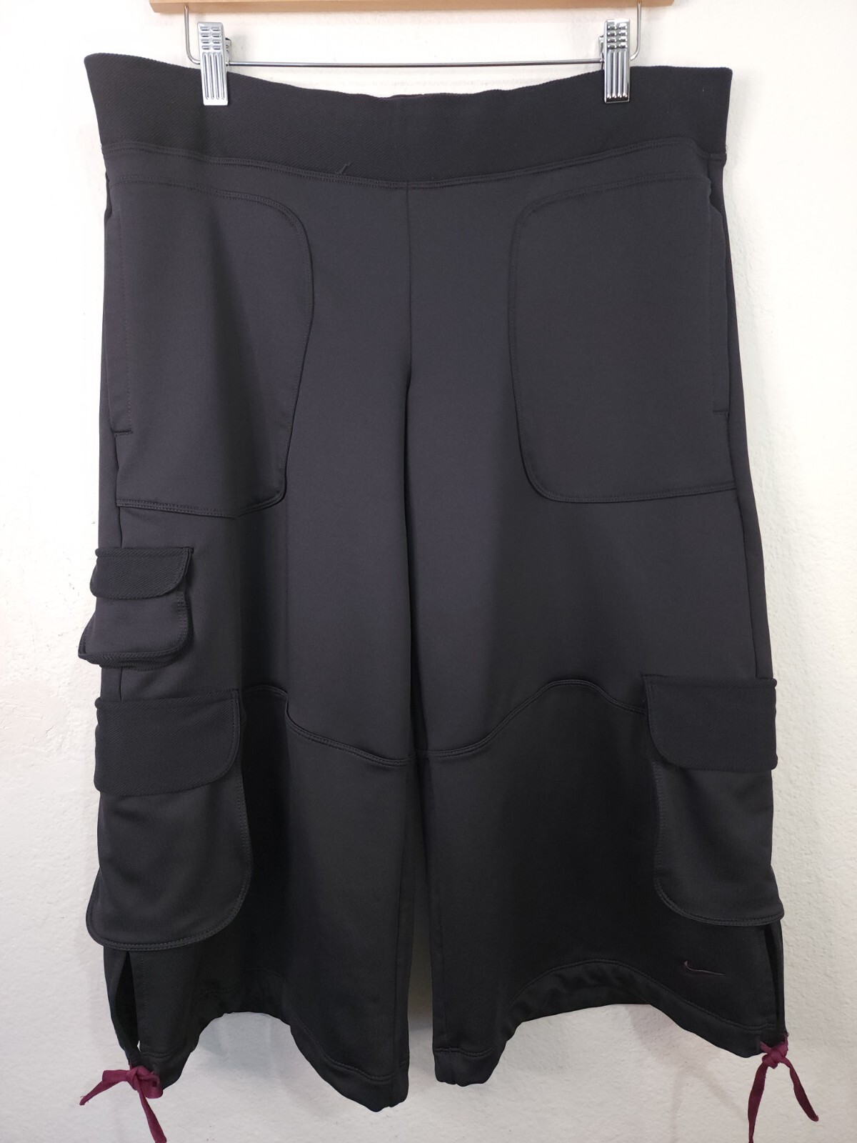 Nike Women Dance Fitness Blue Cargo Cropped Pants Siz… Gem