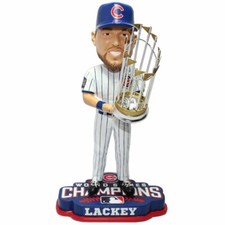 John Lackey Trophy 2016 Chicago Cubs World Series Bobblehead