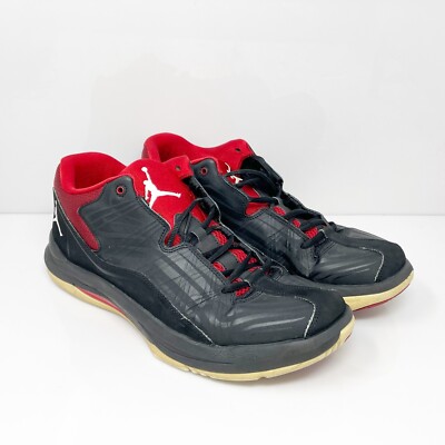 Nike Mens Air Jordan Aero Mania 574411-001 Black Basketball Shoes