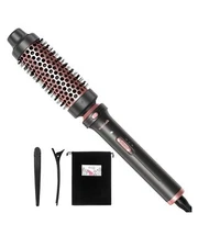 Heated Thermal Round Brush Detachable Head Dual Voltage Rose Gold Finish
