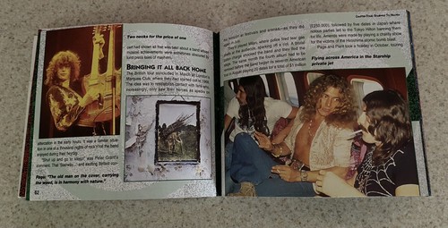 Led Zeppelin; biographical book, plus interview CD; excellent condition! 1996 - Picture 9 of 12