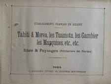 Around The World Watercolours Of Voyages Morea Tuamotu Gambierb Marquesas, Etc