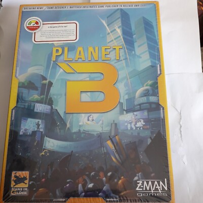 PLANET B EIN SPIEL FÜR DIE ZUKUNFT NEU VERSIEGELT MACHEN ANGEBOTE BAUEN SIE IHRE STADT 2-4 SPIELER