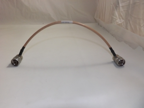 Nortel NTQA3111/A0735097 Kabel PA Out to Dup Dual N-Stecker RG142, gebraucht - Bild 1 von 1