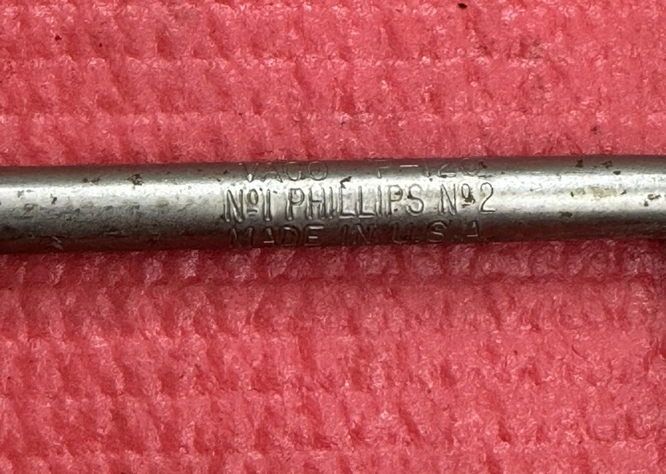 Vaco P-120 Klein Tools #1 and #2 Phillips Offset Screwdriver MADE IN THE USA - Image 4 of 4