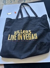 The Killers Live In Vegas VIP Tote Bag Hot Fuss 20th Vegas Caesars Palace