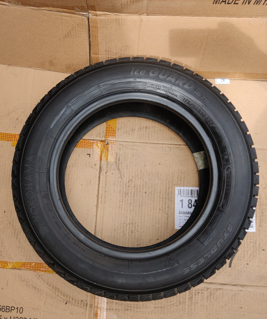 YOKOHAMA ICE GUARD IG 20 RADIAL TUBELESS TYRE 175/65 R14 82Q | eBay