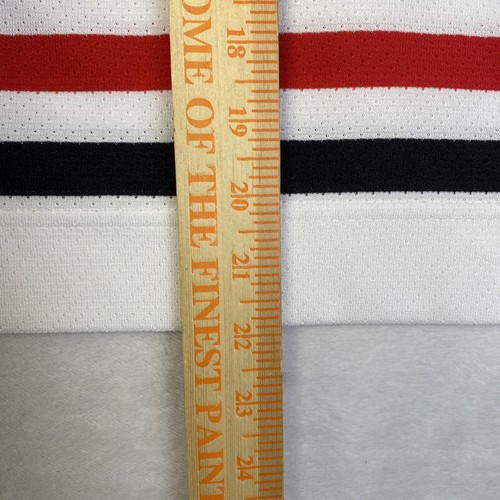 Camiseta De Colección Chicago Blackhawks Niños S Blanca CCM Hockey Canadá NHL 90s Maska EE. UU. - Imagen 5 de 11