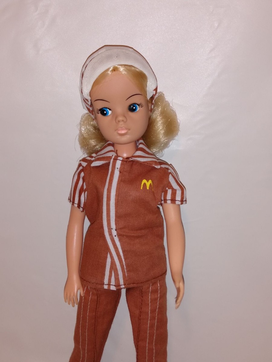 Rare Vintage Mcdonald's uniform 11” Sindy Doll (made For