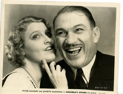 Vintage 8x10 Photo Annabelle's Affairs 1931 Jeanette MacDonald Victor McLaglen